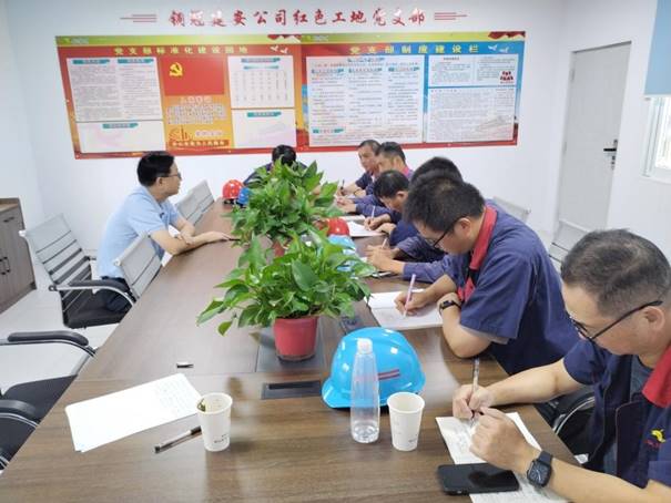 公司開展第三季度安全、環(huán)保、消防綜合檢查 