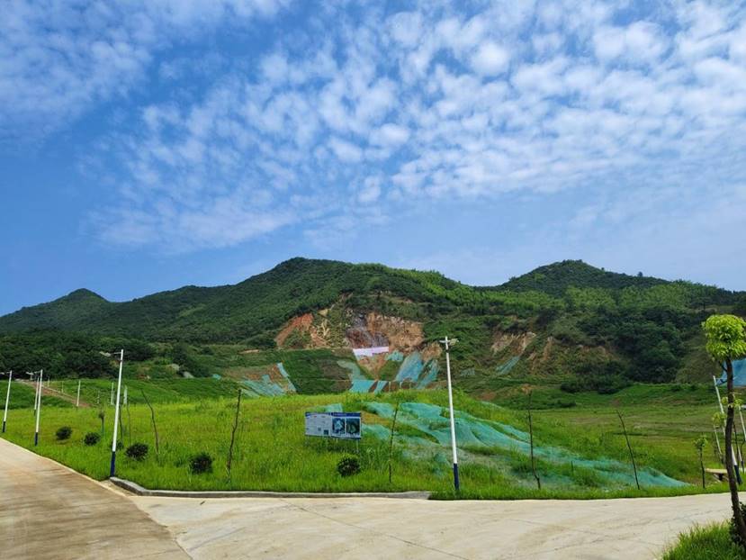 銅山、前山露天采坑復(fù)墾項(xiàng)目完成